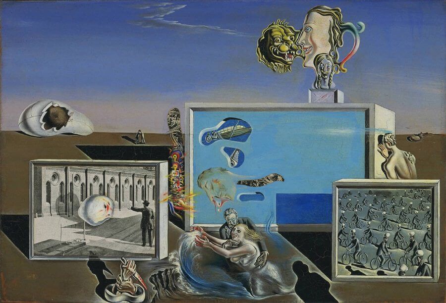 Illumined Pleasure, 1929 by Salvador Dali