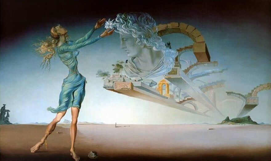 Mirage, 1946 by Salvador Dali
