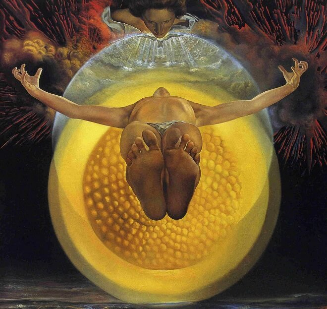 The Ascension of Christ, 1958 by Salvador Dali