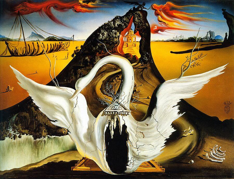 Bacchanale, 1939 by Salvador Dali