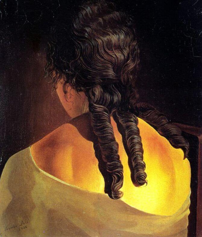 Girl's Back, 1926 by Salvador Dali