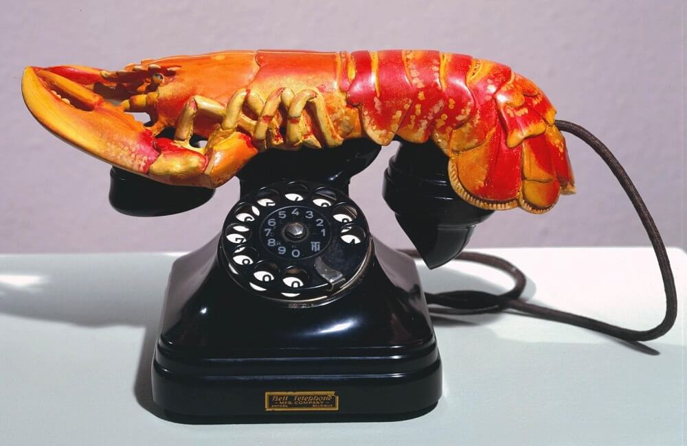 Lobster Telephone, 1938 by Salvador Dali