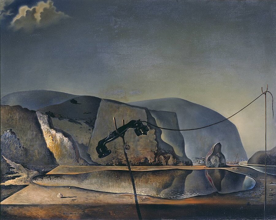 Mountain Lake, 1938 by Salvador Dali