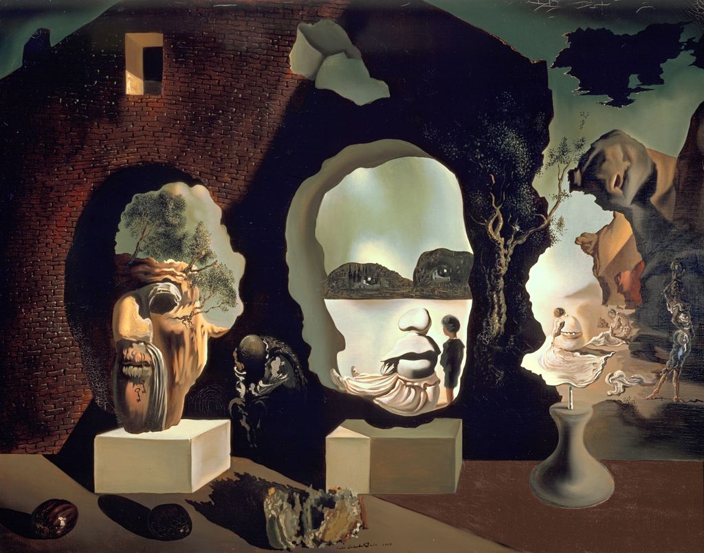 Old Age, Adolescene, Infancy (The Three Ages), 1940 by Salvador Dali