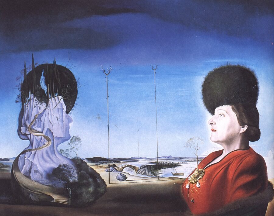 Portrait of Frau Isabel Styler-Tas, 1945 by Salvador Dali