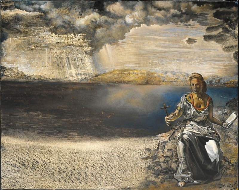 Saint Helena of Port Lligat, 1956 by Salvador Dali