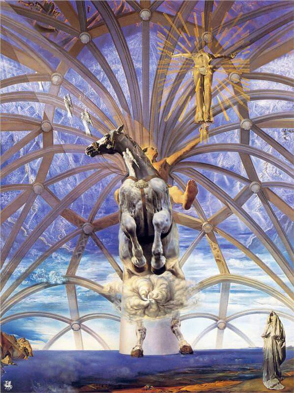 Santiago El Grande, 1957 by Salvador Dali