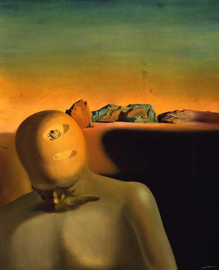 The Average Bureaucrat, 1930 by Salvador Dali