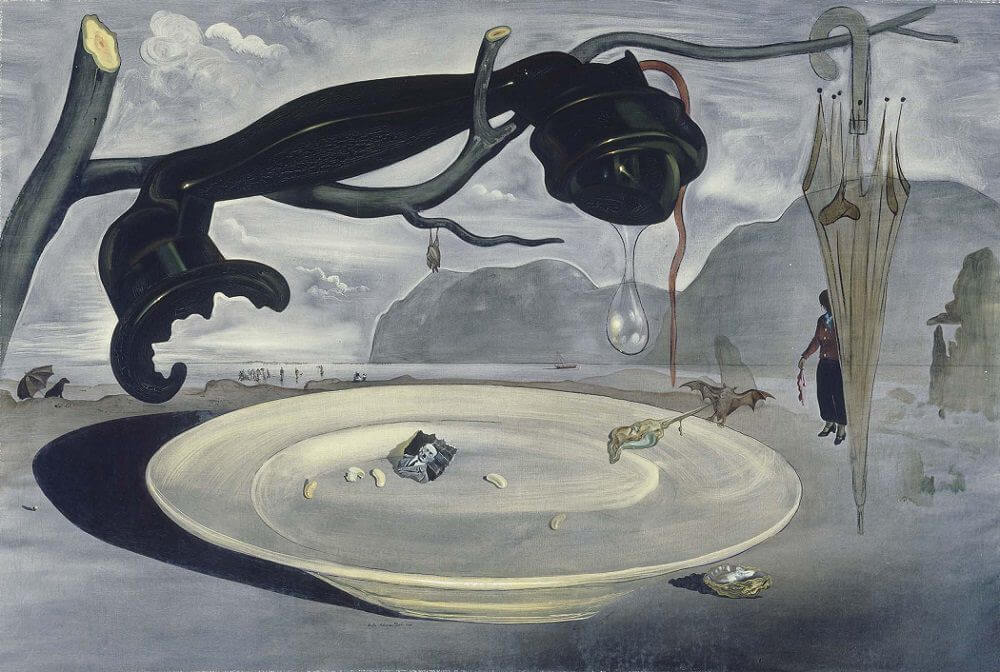 The Enigma of Hitler, 1939 by Salvador Dali