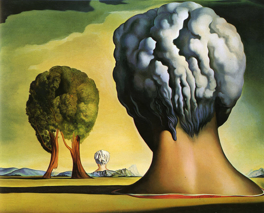 Three Sphinxes Of Bikini, 1947 by Salvador Dali