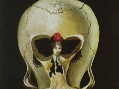 Ballerina in a Death's Head, 1939 by Salvador Dali