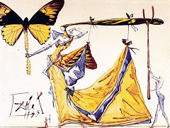 Design for the Costume for the Woman of the Future, 1953 by Salvador Dali