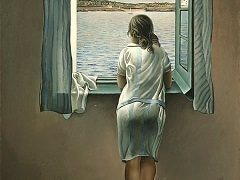 Figure at the Window by Salvador Dli