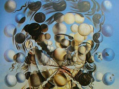 Galatea of the Spheres by Salvador Dali