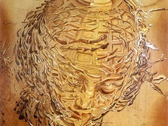 Raphaelesque Head Exploding by Salvador Dali