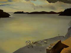 Landscape of Port Lligat by Salvador Dali