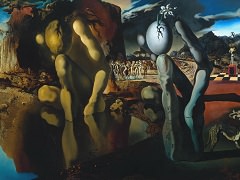 Metamorphosis of Narcissus by Salvador Dali