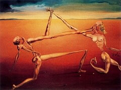 Rock N Roll, 1944 by Salvador Dali